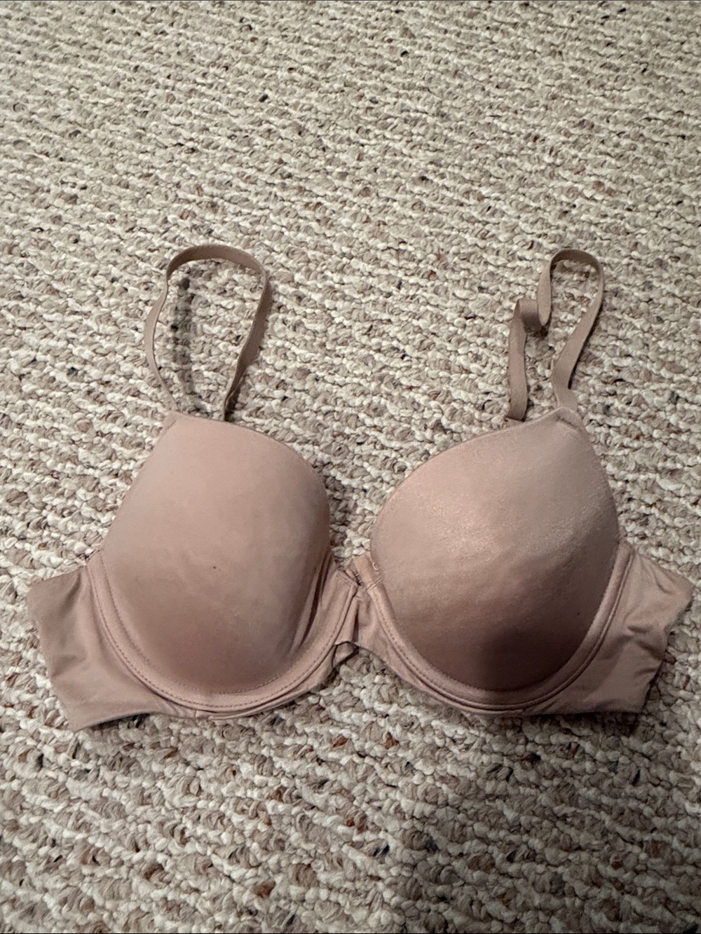 Everyday Nude T-Shirt Bra - Smooth Padded Support Size 34A